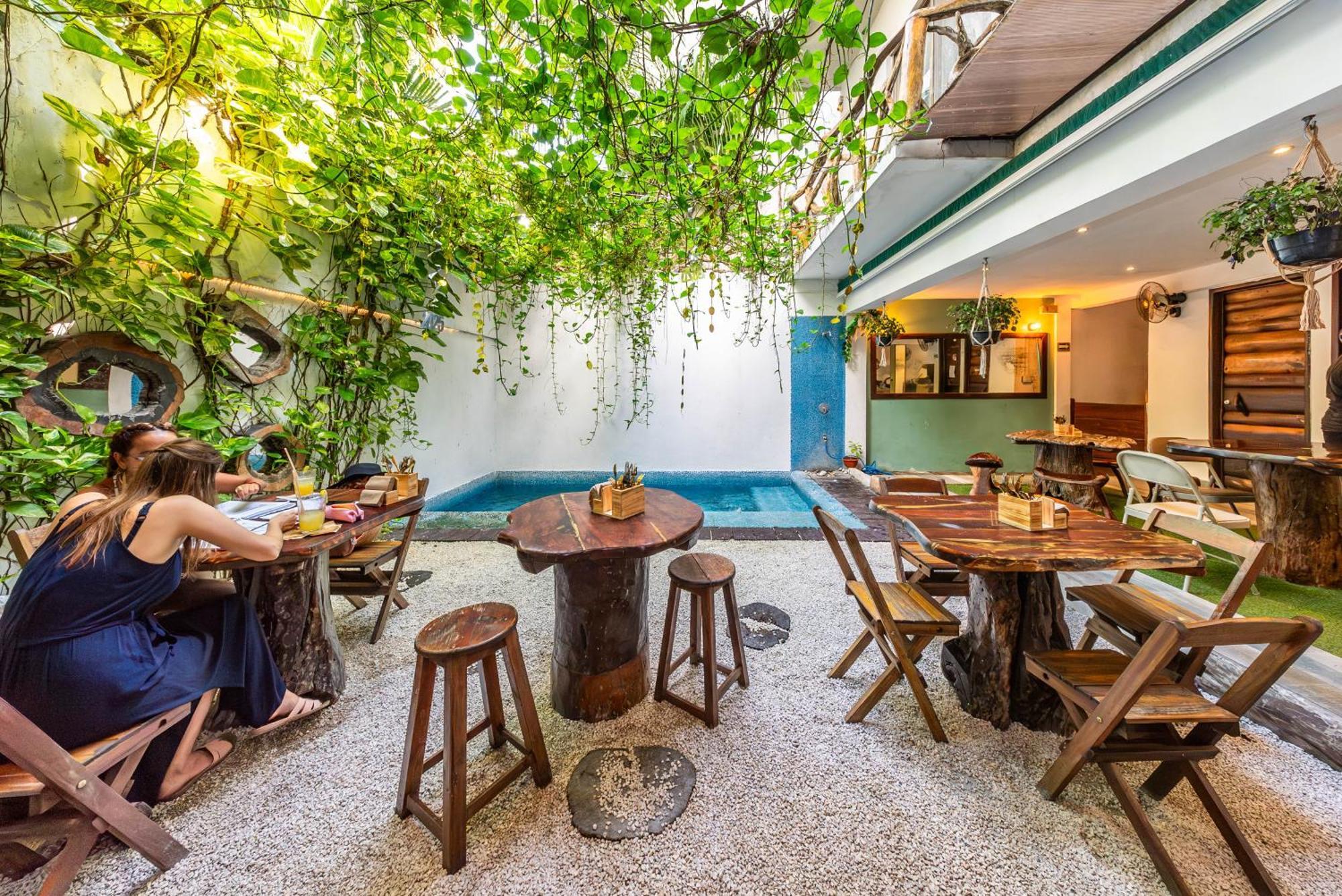 The Green Village Boutique Hotel Плая дел Кармен Екстериор снимка