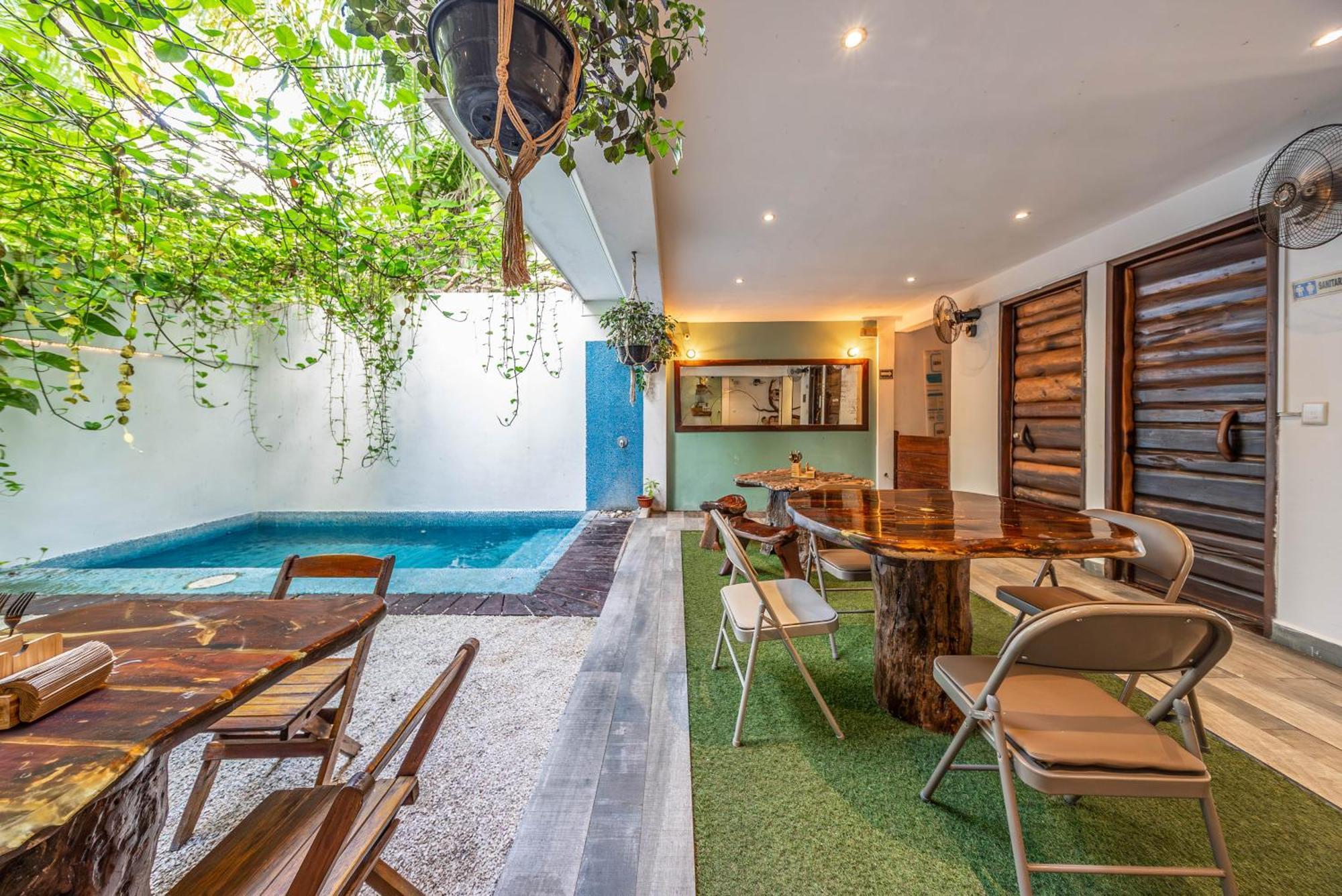 The Green Village Boutique Hotel Плая дел Кармен Екстериор снимка